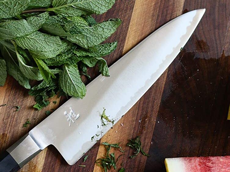 Miyabi koh chef's knife blade