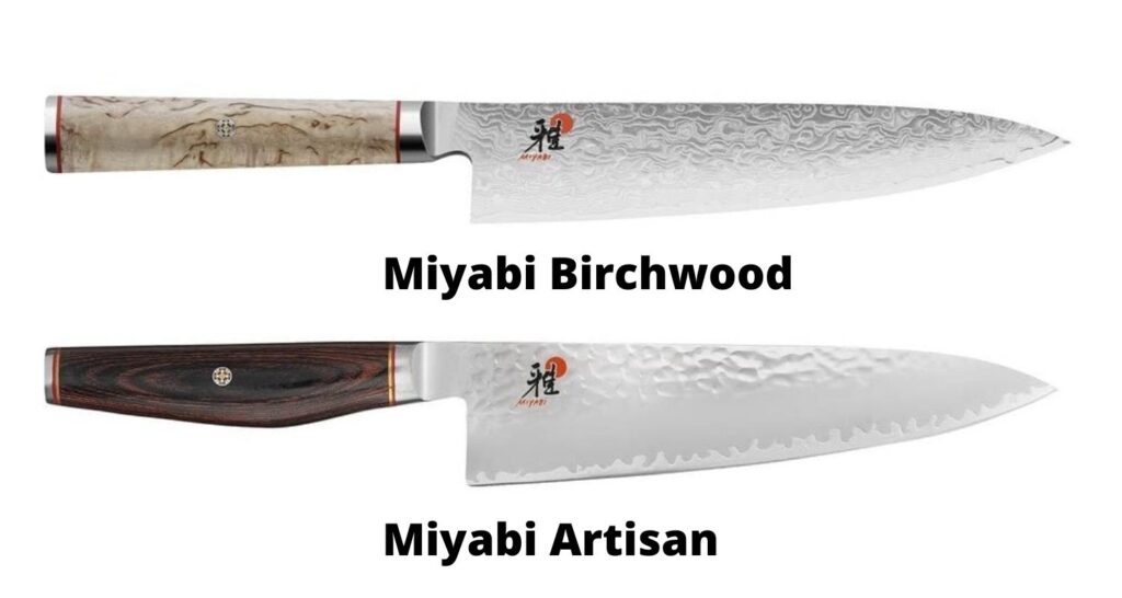 Miyabi Birchwood SG2 Vs MIyabi Artisan SG2