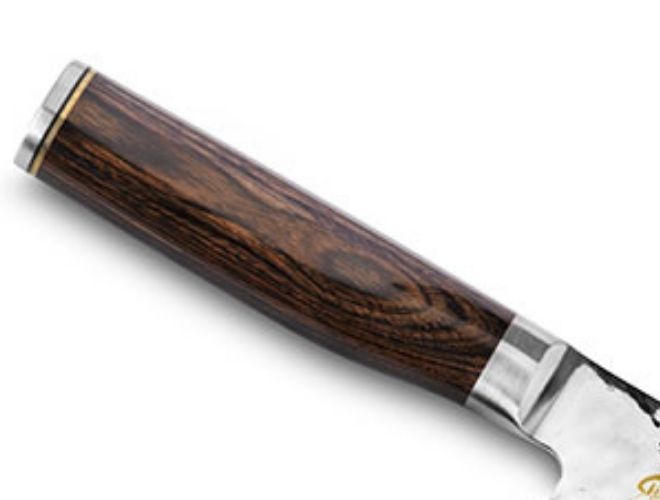 shun premier kiritsuke 8 inch knife handle