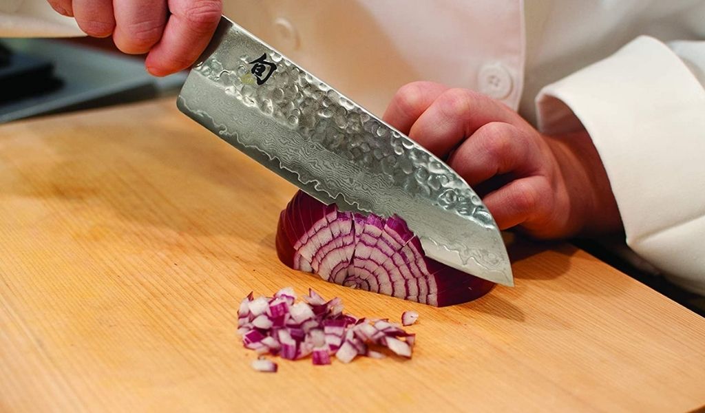 Different santoku knife