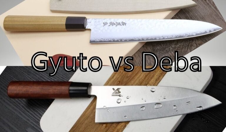 Gyuto vs Deba (Yo deba,Miyoroshi deba) – In-depth Comparison