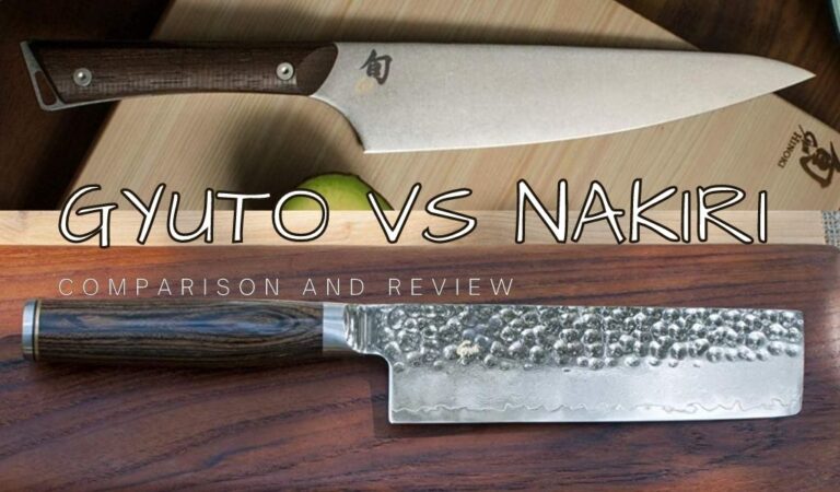 Gyuto vs Nakiri Knife: Detailed Comparison and Review