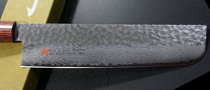 Blade design of iseya i series nakiri