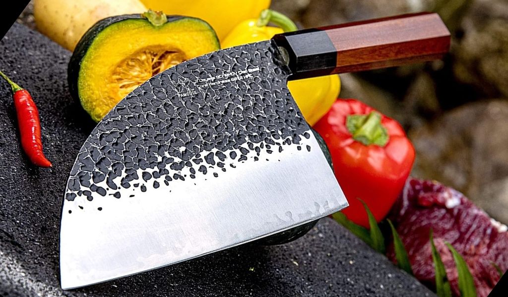 FAMCUTE Serbian Butcher Knife