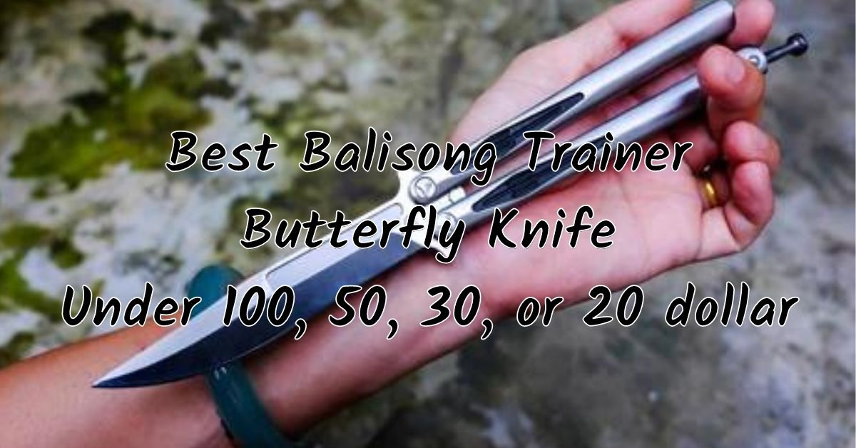 Best Balisong Trainer Butterfly Knife Under 100, 50, 30, or 20 dollar