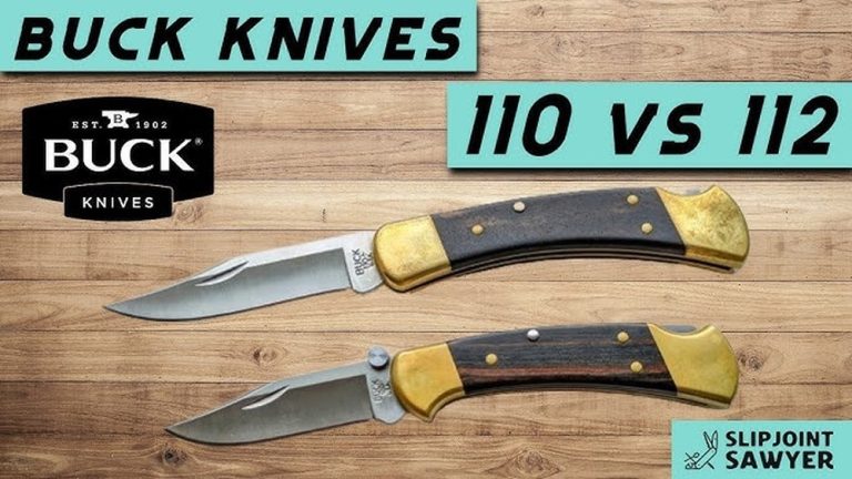 Buck Knife 110 Vs 112: Ultimate Comparison for Buyers